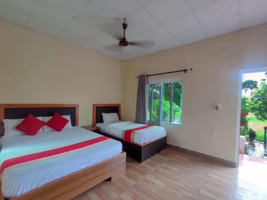 Hotel Greenland Safari Sauraha Exteriér fotografie